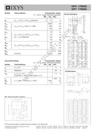 IXFT17N80Q Datasheet Page 2