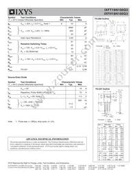 IXFT18N100Q3 Datasheet Page 2