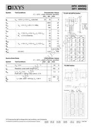 IXFT40N50Q Datasheet Page 2