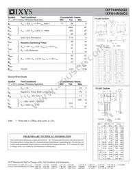 IXFT44N50Q3 Datasheet Page 2