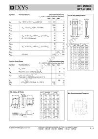 IXFT4N100Q Datasheet Page 2