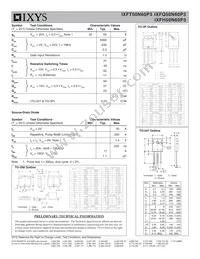 IXFT50N60P3 Datasheet Page 2