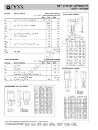 IXFV110N10PS Datasheet Page 2