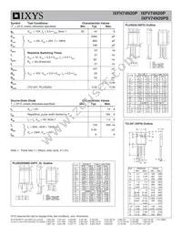 IXFV74N20PS Datasheet Page 2