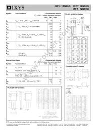 IXFX12N90Q Datasheet Page 2