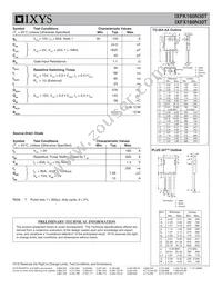 IXFX160N30T Datasheet Page 2