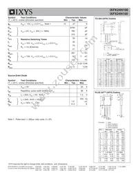 IXFX24N100 Datasheet Page 2