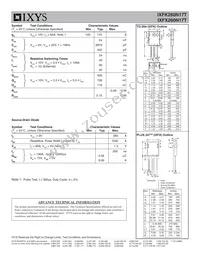 IXFX260N17T Datasheet Page 2