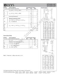 IXFX26N120P Datasheet Page 2