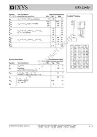 IXFX32N50 Datasheet Page 2