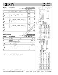 IXFX62N25 Datasheet Page 2