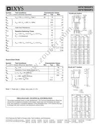 IXFX78N50P3 Datasheet Page 2