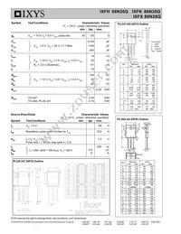 IXFX88N20Q Datasheet Page 2