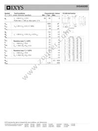 IXGA120N30TC Datasheet Page 2