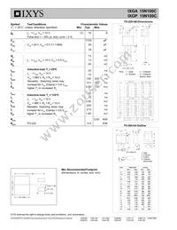 IXGA15N100C Datasheet Page 2