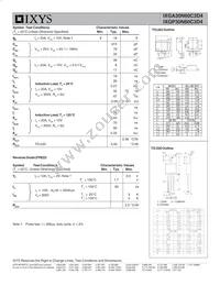 IXGA30N60C3D4 Datasheet Page 2