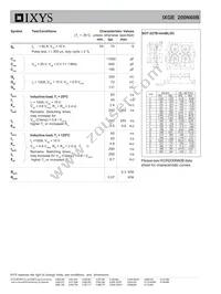 IXGE200N60B Datasheet Page 2