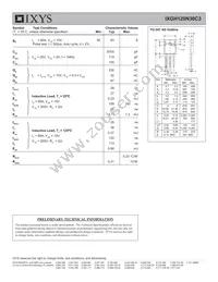 IXGH120N30C3 Datasheet Page 2