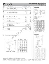 IXGH12N120A3 Datasheet Page 2