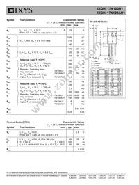 IXGH17N100AU1 Datasheet Page 2