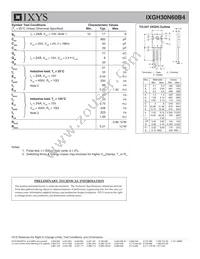 IXGH30N60B4 Datasheet Page 2