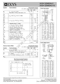 IXGH32N60AU1 Datasheet Page 2