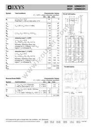 IXGH32N60CD1 Datasheet Page 2