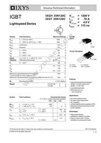 IXGH35N120C Datasheet Cover