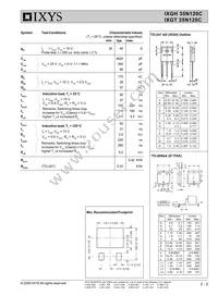 IXGH35N120C Datasheet Page 2