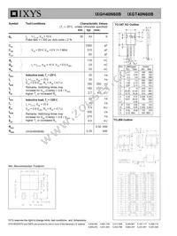 IXGH40N60B Datasheet Page 2