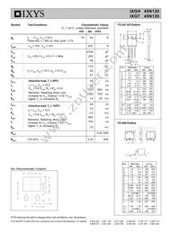 IXGH45N120 Datasheet Page 2