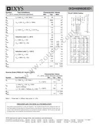 IXGH48N60B3D1 Datasheet Page 2