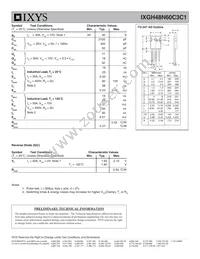 IXGH48N60C3C1 Datasheet Page 2