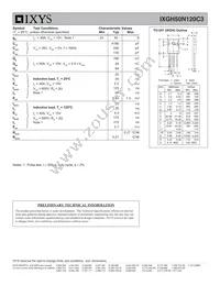 IXGH50N120C3 Datasheet Page 2