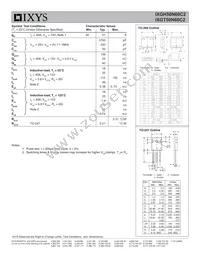 IXGH50N60C2 Datasheet Page 2