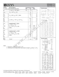 IXGH6N170 Datasheet Page 2
