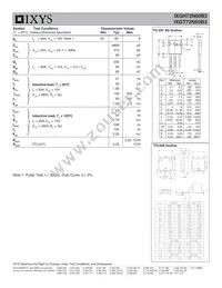 IXGH72N60B3 Datasheet Page 2