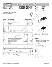 IXGK55N120A3H1 Datasheet Cover