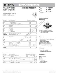 IXGN82N120C3H1 Datasheet Cover