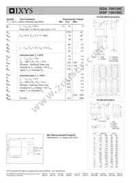 IXGP15N120C Datasheet Page 2