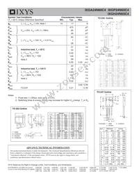 IXGP24N60C4 Datasheet Page 2