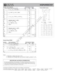 IXGP24N60C4D1 Datasheet Page 2