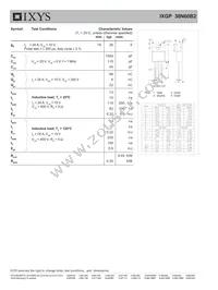 IXGP30N60B2 Datasheet Page 2