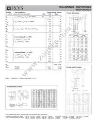 IXGP42N30C3 Datasheet Page 2