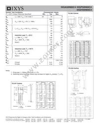 IXGP50N60C4 Datasheet Page 2