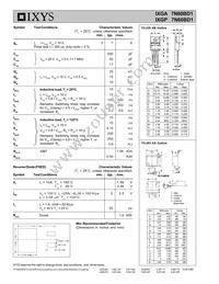 IXGP7N60BD1 Datasheet Page 2