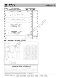 IXGQ90N27PB Datasheet Page 2