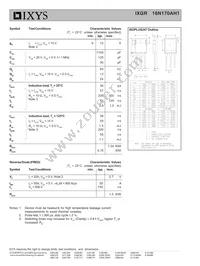 IXGR16N170AH1 Datasheet Page 2