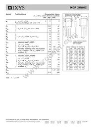 IXGR24N60C Datasheet Page 2