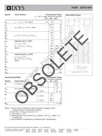 IXGR32N170H1 Datasheet Page 2